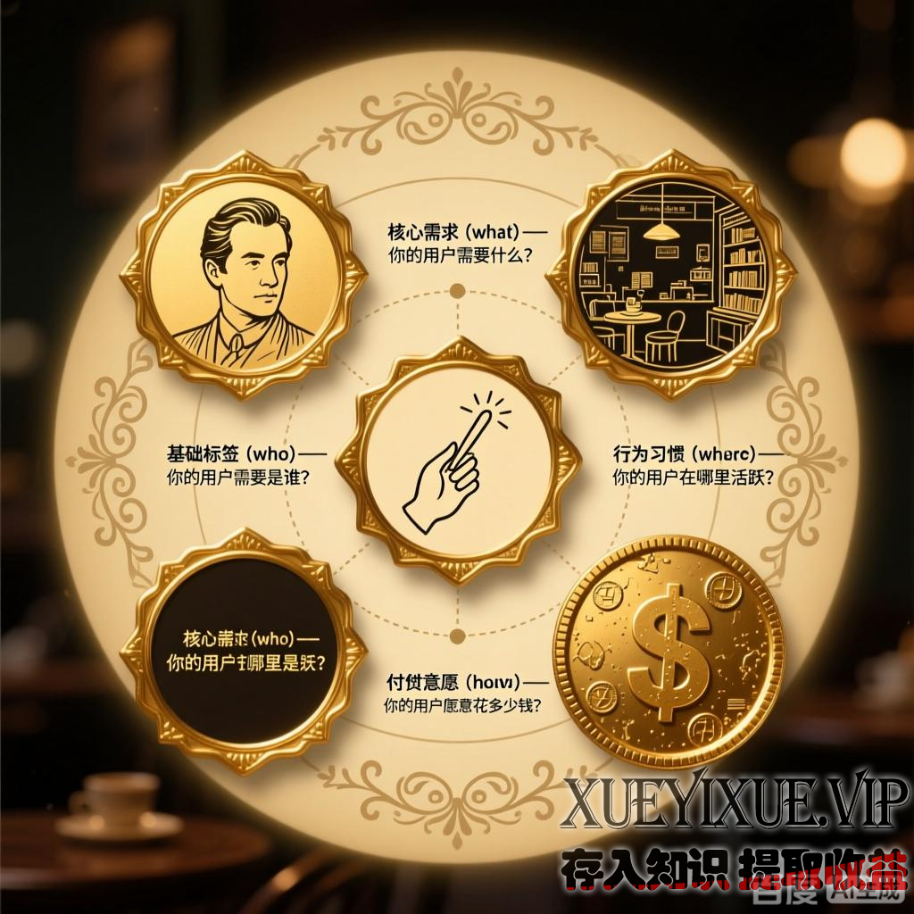 你不是不想赚钱,是没找到你的用户在哪里